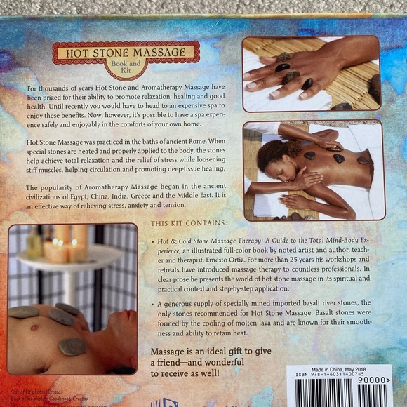NEW Hot Stone Massage kit with guide book - Picture 3 of 13